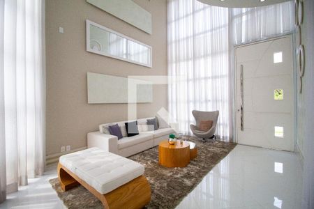 Sala de casa de condomínio para alugar com 3 quartos, 352m² em Jardim Residencial Giverny, Sorocaba