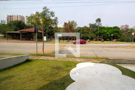 Vista da Sala de casa de condomínio para alugar com 3 quartos, 352m² em Jardim Residencial Giverny, Sorocaba