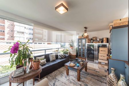 Sala de apartamento à venda com 3 quartos, 225m² em Cidade Monções, São Paulo
