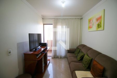 Sala de apartamento à venda com 2 quartos, 79m² em Vila Carmosina, São Paulo