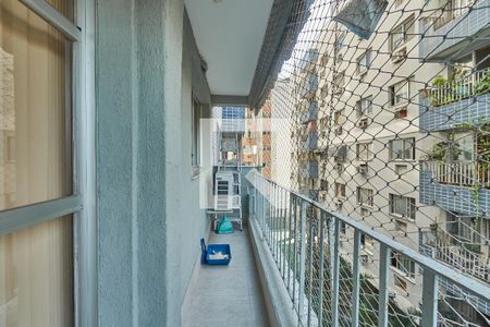 Sala Varanda de apartamento para alugar com 2 quartos, 55m² em Tijuca, Rio de Janeiro