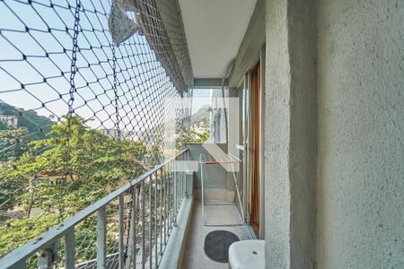 Sala Varanda de apartamento para alugar com 2 quartos, 55m² em Tijuca, Rio de Janeiro