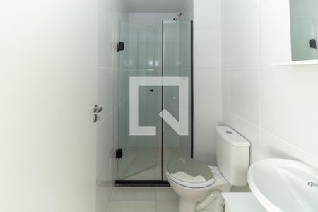 Banheiro de apartamento para alugar com 1 quarto, 24m² em Vila Prudente, São Paulo