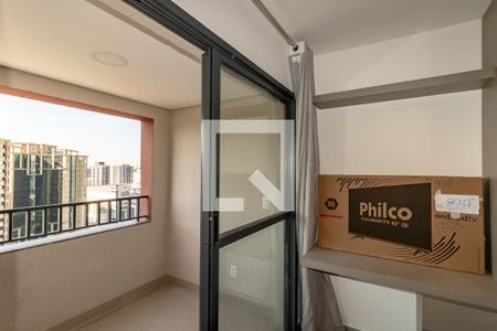 Sala de apartamento à venda com 1 quarto, 35m² em Indianópolis, São Paulo