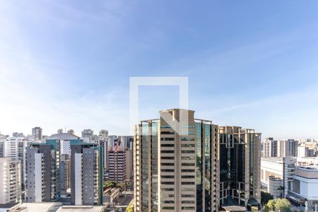 Sacada de apartamento à venda com 1 quarto, 35m² em Indianópolis, São Paulo