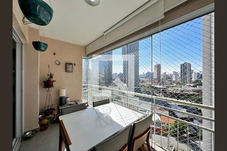 Sacada de apartamento para alugar com 2 quartos, 66m² em Santo Amaro, São Paulo