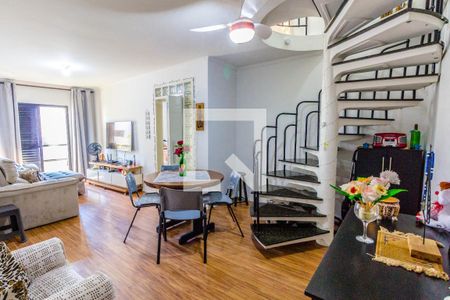 Sala 1 de apartamento para alugar com 3 quartos, 196m² em Vila Caiçara, Praia Grande