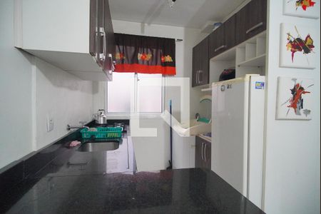 Cozinha de apartamento à venda com 2 quartos, 38m² em Canudos, Novo Hamburgo