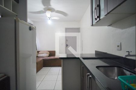 Cozinha de apartamento à venda com 2 quartos, 38m² em Canudos, Novo Hamburgo