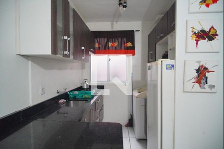 Cozinha de apartamento à venda com 2 quartos, 38m² em Canudos, Novo Hamburgo