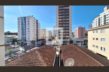 Vista da Sala de apartamento para alugar com 1 quarto, 45m² em Vila Tupi, Praia Grande
