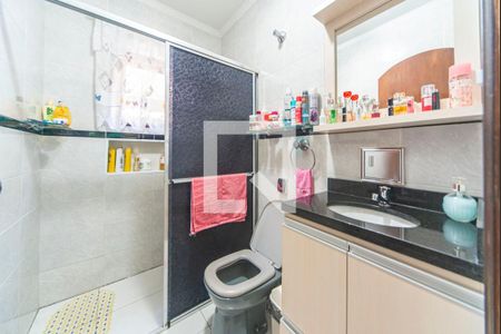 Banheiro  de casa à venda com 3 quartos, 160m² em Parque Marajoara, Santo André