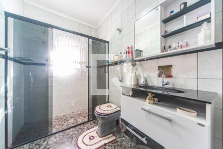 Banheiro do Quarto 1 de casa à venda com 3 quartos, 160m² em Parque Marajoara, Santo André