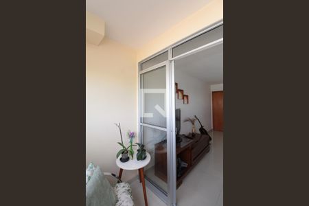 Varanda da Sala de apartamento para alugar com 3 quartos, 89m² em Paquetá, Belo Horizonte