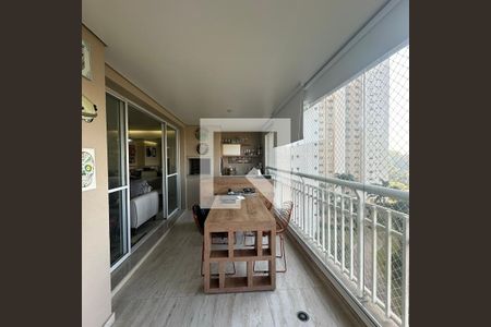 Varanda gourmet de apartamento à venda com 3 quartos, 122m² em Rio Pequeno, São Paulo