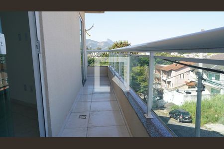 Varanda de apartamento à venda com 1 quarto, 78m² em Freguesia (jacarepaguá), Rio de Janeiro