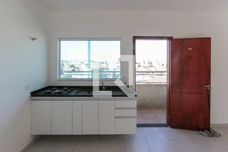 Cozinha de kitnet/studio à venda com 1 quarto, 33m² em Sítio Pinheirinho, São Paulo