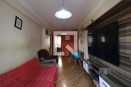 Sala de apartamento à venda com 4 quartos, 97m² em Vila Bastos, Santo André