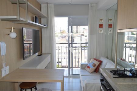 Sala de apartamento para alugar com 1 quarto, 32m² em Jardim da Glória, São Paulo
