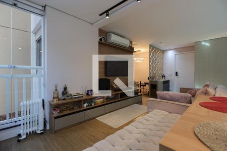 Sala de apartamento à venda com 3 quartos, 82m² em Chora Menino, São Paulo