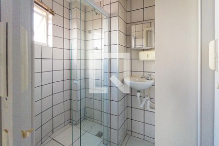 Banheiro de kitnet/studio para alugar com 1 quarto, 35m² em Centro, Vinhedo