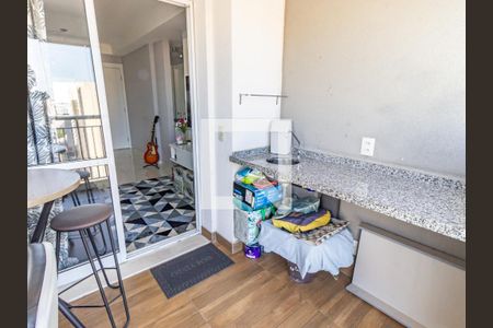 Varanda de apartamento à venda com 1 quarto, 47m² em Brás, São Paulo