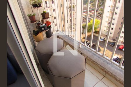 Varanda da Sala de apartamento à venda com 2 quartos, 52m² em Jardim Maria Duarte, São Paulo