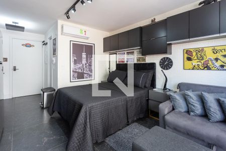 Sala/Quarto de apartamento para alugar com 1 quarto, 25m² em Auxiliadora, Porto Alegre