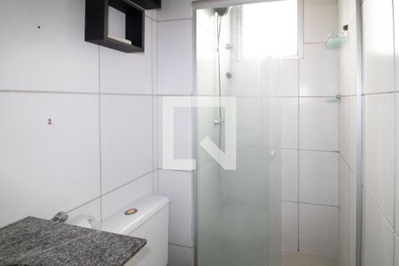 Banheiro da Suíte de apartamento à venda com 3 quartos, 63m² em Parque Novo Mundo, São Paulo