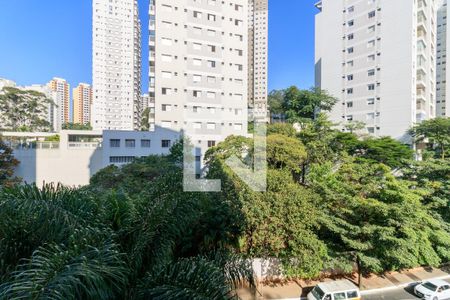 Varanda vista de apartamento à venda com 2 quartos, 57m² em Vila Andrade, São Paulo