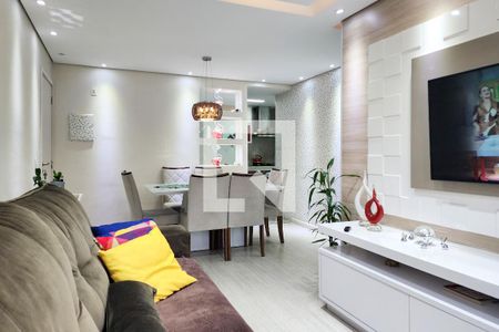 Sala de apartamento à venda com 3 quartos, 64m² em Paulicéia, São Bernardo do Campo