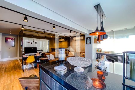 Varanda gourmet de apartamento à venda com 1 quarto, 80m² em Vila Regente Feijó, São Paulo