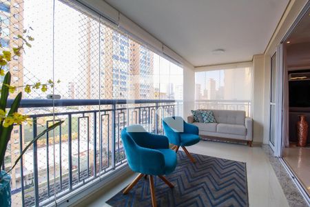 Varanda de apartamento à venda com 4 quartos, 184m² em Parque da Mooca, São Paulo