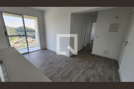 Sala de apartamento para alugar com 2 quartos, 65m² em Morro Nova Cintra, Santos