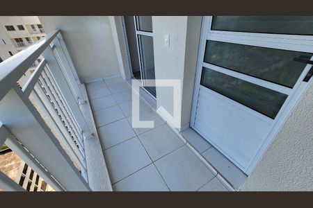 Varanda da Sala de apartamento para alugar com 2 quartos, 65m² em Morro Nova Cintra, Santos