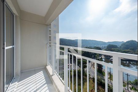 Varanda de apartamento para alugar com 3 quartos, 65m² em Morro de Nova Cintra, Santos
