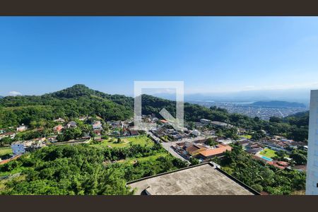Vista da Sala de apartamento para alugar com 3 quartos, 65m² em Morro de Nova Cintra, Santos