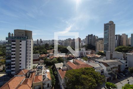 Varanda da Sala - Vista  de apartamento para alugar com 4 quartos, 160m² em Vila Mariana, São Paulo