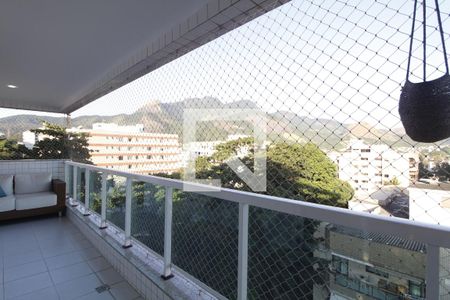 Varanda da Sala de apartamento à venda com 3 quartos, 189m² em Freguesia (Jacarepaguá), Rio de Janeiro