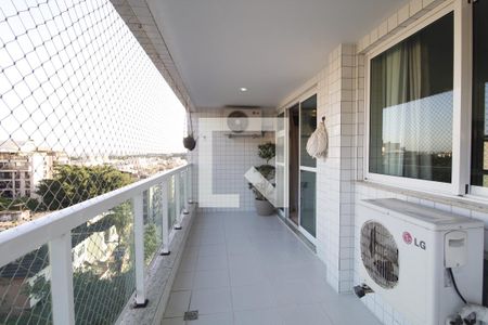 Varanda da Sala de apartamento à venda com 3 quartos, 189m² em Freguesia (Jacarepaguá), Rio de Janeiro