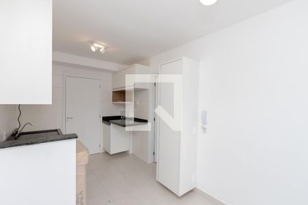 Sala/ Cozinha de apartamento para alugar com 1 quarto, 28m² em Jardim Caravelas, São Paulo
