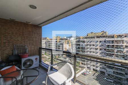 Varanda Sala de apartamento à venda com 4 quartos, 164m² em Recreio dos Bandeirantes, Rio de Janeiro