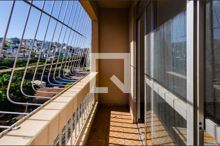 Varanda de apartamento à venda com 3 quartos, 80m² em Cinquentenario, Belo Horizonte