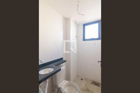 Banheiro da Suite de apartamento para alugar com 2 quartos, 60m² em Vila Leopoldina, Santo André