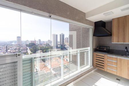 Varanda gourmet de apartamento para alugar com 3 quartos, 75m² em Jardim das Flores, Osasco