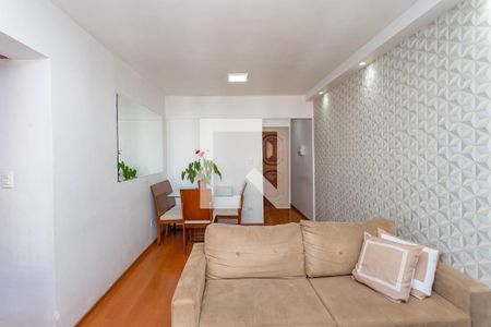 Sala  de apartamento à venda com 2 quartos, 58m² em Jardim Melo, Diadema
