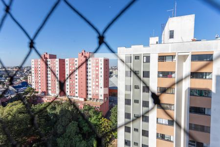 Vista da varanda da sala  de apartamento à venda com 2 quartos, 58m² em Jardim Melo, Diadema