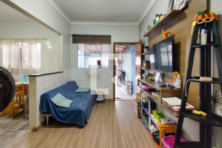 Sala de casa para alugar com 2 quartos, 80m² em Aviação, Praia Grande