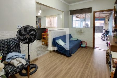 Sala de casa para alugar com 2 quartos, 80m² em Aviação, Praia Grande