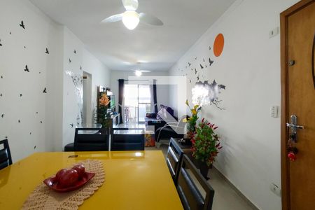 Sala de apartamento para alugar com 3 quartos, 117m² em Caiçara, Praia Grande